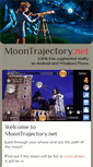 Mobile Screenshot of moontrajectory.net